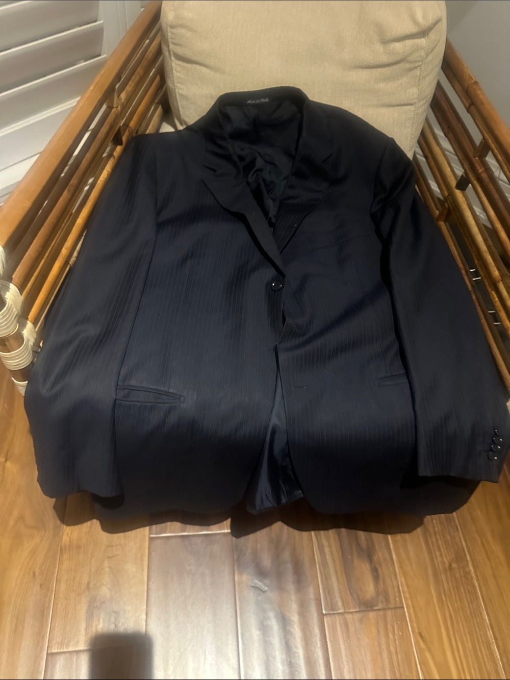 Pal Zileri Black Men's Three-Button Blazer